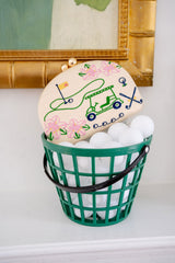 Golf Clutch - Embroidered - Lisi Lerch