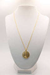 Golf Coin Pendant Necklace - Sample Sale- FINAL SALE - Lisi Lerch