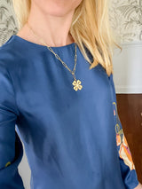 Grace Necklace - 18k Plated Paper Clip Chain - Kristin Kennedy Collection - Lisi Lerch