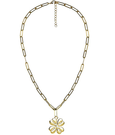 Grace Necklace - 18k Plated Paper Clip Chain - Kristin Kennedy Collection - Lisi Lerch