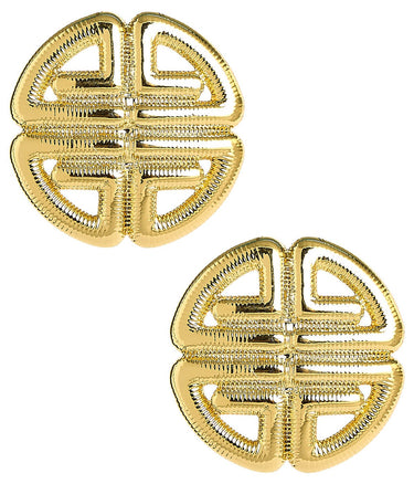 Greek Gold Key Stud - Earrings - Lisi Lerch