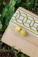 Greek Gold Key Stud - Earrings - Lisi Lerch