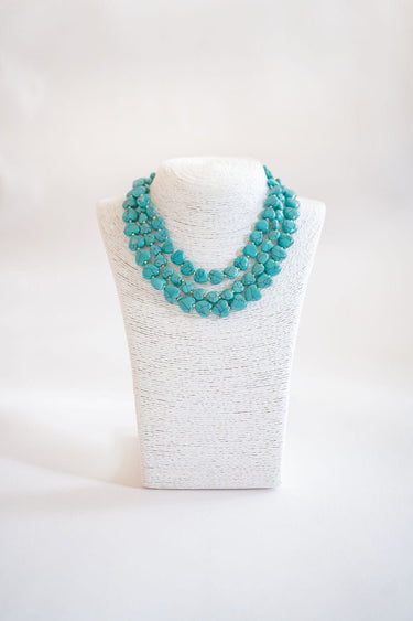 Heart - 14MM - Quartz Beaded Necklace - Lisi Lerch