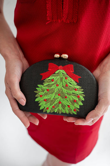Holiday- Embroidered Clutches - Lisi Lerch