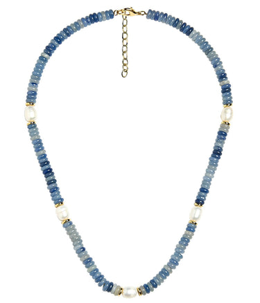 Jenny - Quartz Beaded Necklace with freshwater Pearl - Lisi Lerch