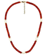 Jenny - Quartz Beaded Necklace with freshwater Pearl - Lisi Lerch