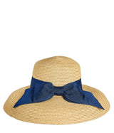 Julie Hat - Packable Straw Hat With Bow - Lisi Lerch