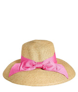 Julie Hat - Packable Straw Hat With Bow - Lisi Lerch