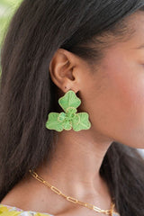 Kaia - Raffia Flower Earring - Lisi Lerch