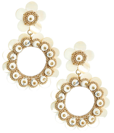 Kara Shell Earring - Lisi Lerch