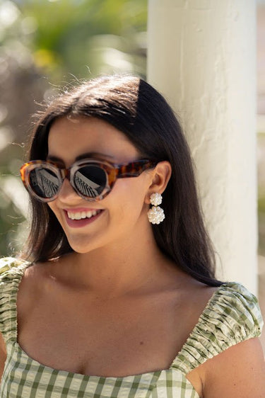 Kate Cluster Pearl Large Statement - Earrings - Belle of the Ball - Lisi Lerch