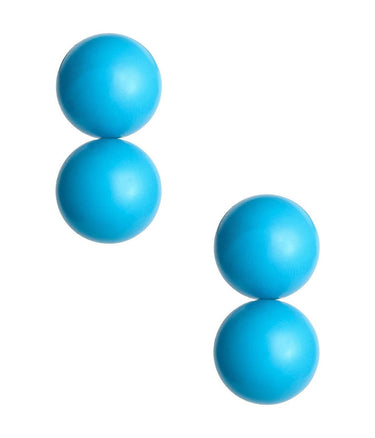 Large Belle Stud Earring Turquoise - Belle of the Ball Collection - Lisi Lerch