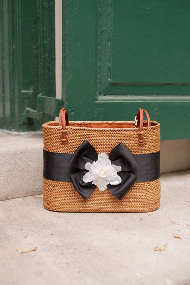 Large Charlotte - Loop Bow with Gardenia - Lisi Lerch