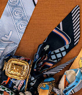 Large Gold Scarf Cuff - Evie - Lisi Lerch