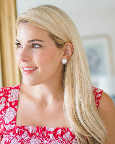Lisi Lerch 18mm Barrett Pearl Studs - Meeghan Mullin x Lisi Lerch Collection