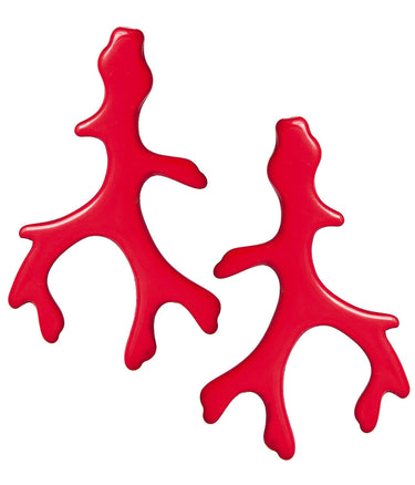 Lisi Lerch Acrylic Coral Earring - Florida Friends