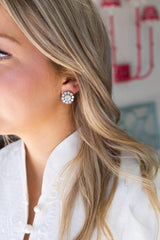 Lisi Lerch Amy Earrings - Rhinestone Stud - Amy Littleson Collection