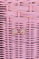Lisi Lerch Amy Earrings - Rhinestone Stud - Amy Littleson Collection
