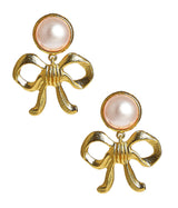 Lisi Lerch Annabelle Stud - Metal Bow - Earring