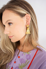 Lisi Lerch Annie Tassel Earring - Gold