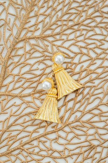 Lisi Lerch Annie Tassel - Pearl Earring