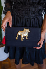 Lisi Lerch Avery Clutch - Black - Bulldog
