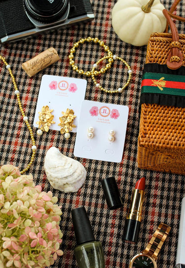 Lisi Lerch Belle - Double Pearl earrings