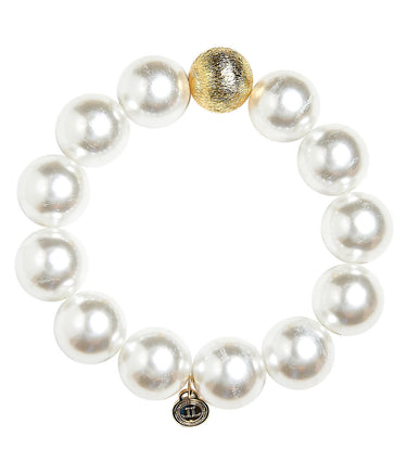 Lisi Lerch Birdie Bracelet - Freshwater Pearl and 14mm