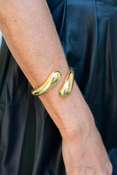 Lisi Lerch Blythe - Gold Metal Cuff - Meeghan Mullin x Lisi Lerch Collection