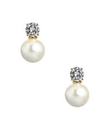 Lisi Lerch Carolyn - Big Rhinestone and Pearl Stud