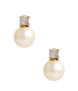 Lisi Lerch Carolyn- Small Rhinestone and Pearl Stud