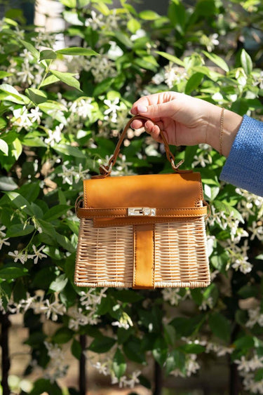 Celine Wicker Handbag - Belle of the Ball - Lisi Lerch