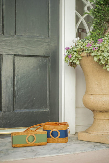 Lisi Lerch Charlotte Small - Bali Round - Navy Band - Sarah Weisbrod