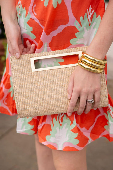 Lisi Lerch Chloe Clutch - Straw