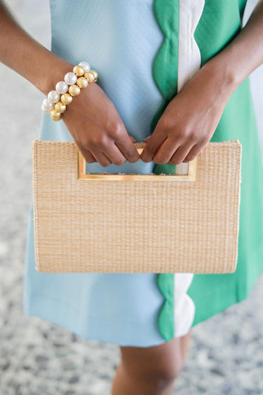 Lisi Lerch Chloe Clutch - Straw