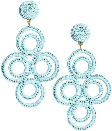 Chloe Raffia - Drop Earring - Lisi Lerch