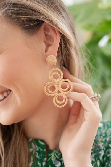 Chloe Raffia - Drop Earring - Lisi Lerch