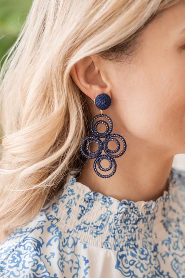 Chloe Raffia - Drop Earring - Lisi Lerch