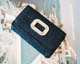 Lisi Lerch Coco Clutch - Rhinestone Buckle