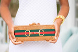 Lisi Lerch Colette - Green and Red Ribbon with Snaffle