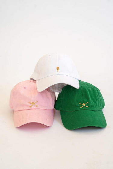 Custom Baseball Hats - Gold Charm - Lisi Lerch