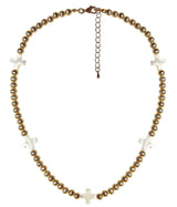 Lisi Lerch Diana Necklace - Multi Cross Necklace