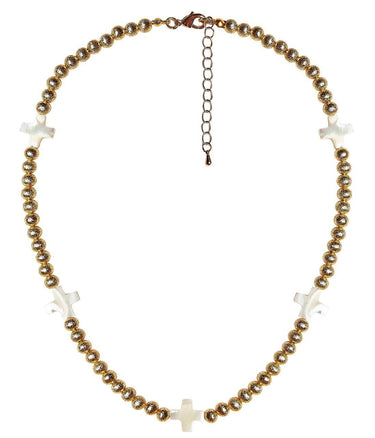 Lisi Lerch Diana Necklace - Multi Cross Necklace