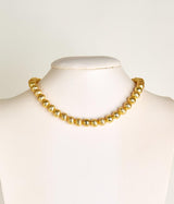 Lisi Lerch Diana Single Strand Beaded Necklace - Brushed Gold