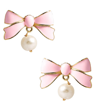 Lisi Lerch Enamel Bow Earring - Belle of the Ball