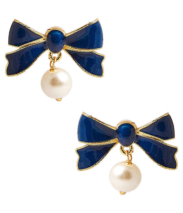 Lisi Lerch Enamel Bow Earring - Belle of the Ball