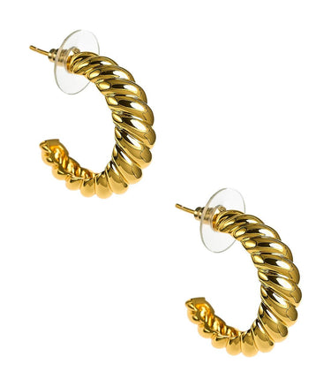 Lisi Lerch Francesca Hoop Earring - Belle of the Ball - 18k Plated Gold - PreOrder