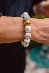 Lisi Lerch Georgia Beaded Bracelet - Bulldog - Gameday Collection