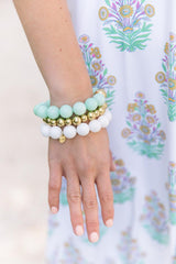 Lisi Lerch Georgia Beaded Bracelet - Quartz  (6 New Colors)