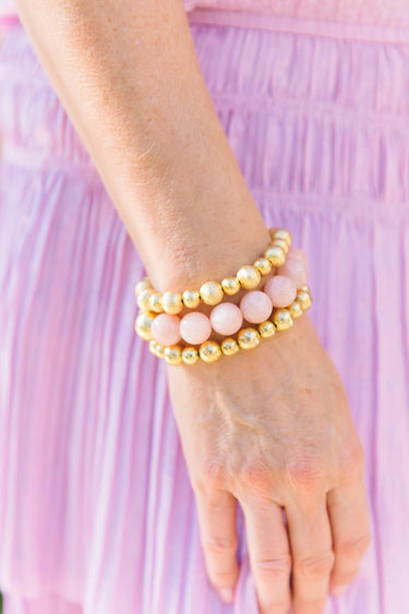 Lisi Lerch Georgia Beaded Bracelet - Quartz  (6 New Colors)